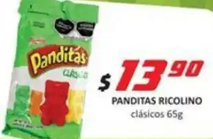 Panditas Ricolino Clásicos 65g