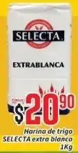 Harina de Trigo Selecta Extra Blanca 1kg