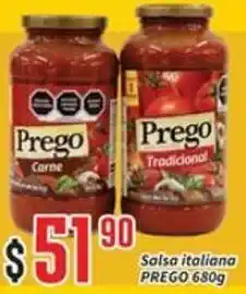 Salsa Italiana Prego 680g