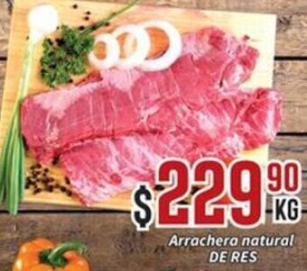 Arrachera Natural De Res