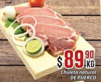 Super Gutiérrez Chuleta Natural de Puerco oferta