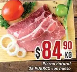 Pierna Natural de Puerco con Hueso