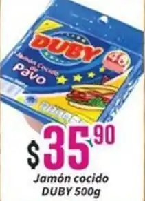 Super Gutiérrez Jamón Cocido Duby 500g oferta