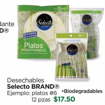 Desechables selecto brand