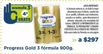 Progress gold 3 fórmula 900g