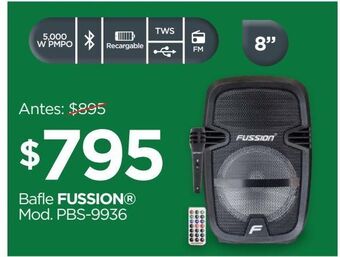 Chedraui Bafle fussion oferta