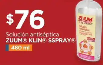 Solución antiséptica