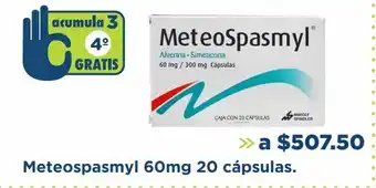 Farmacia San Pablo Meteospasmyl 60mg 20 cáps oferta