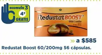 Farmacia San Pablo Redustat boost 60/200mg 56 cáps oferta