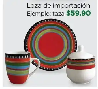 Chedraui Loza de importación oferta