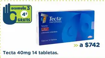 Farmacia San Pablo Tecta 40mg 14 tabs oferta