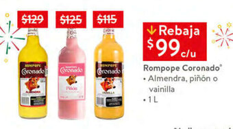 Rompope coronado 1l