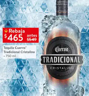 Tequila cuervo tradicional 750ml
