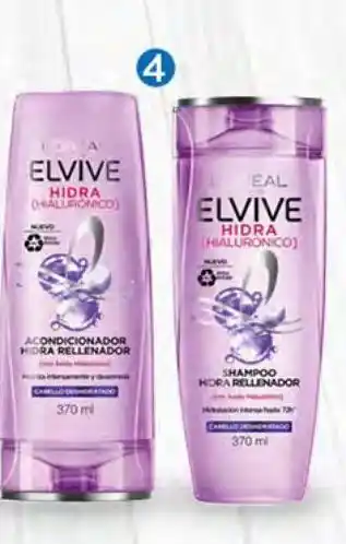Walmart Shampoo elvive 370ml oferta