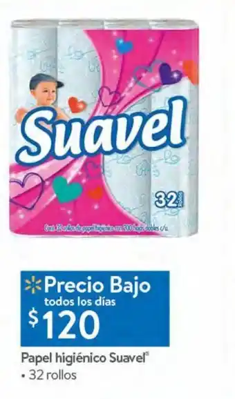 Papel higiénico suavel 32 rollos