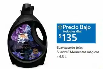 Walmart Suavizante de telas suavitel 4,8l oferta