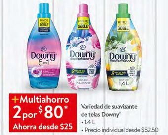 Suavizante de telas downy 1,4l
