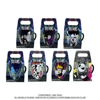 Sam's Club Taza disney varios modelos con cocoa 1 pza oferta