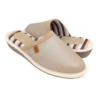 Pantufla para dama stahl talla 24 platino