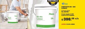 Sodimac Homecenter Compuesto rd+mix clasico 28kg oferta