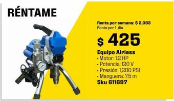 Sodimac Homecenter Equipo airless oferta