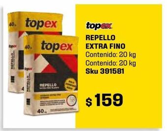 Sodimac Homecenter Repello extra fino 20 kg blanco oferta