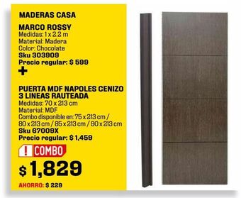 Sodimac Homecenter Puerta nápoles oferta