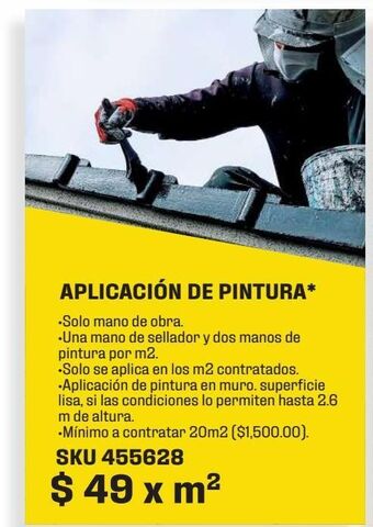 Sodimac Homecenter Aplicación de pintura oferta