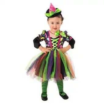 Disfraz de bruja scary moments colores talla 2
