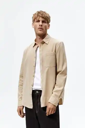 ZARA Camisa micropana oferta