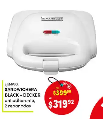 DelSol Sandwichera black and decker oferta