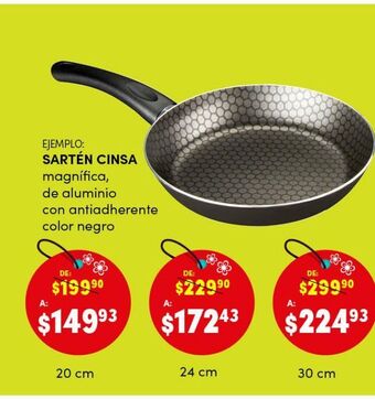 Sartén cinsa 20cm