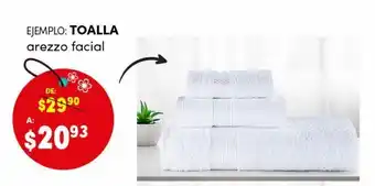Toallas arezzo