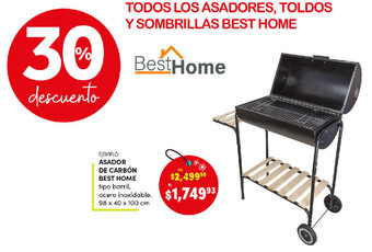 DelSol Asador de carbón best home oferta
