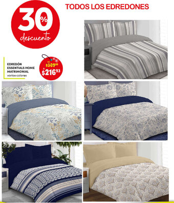 DelSol Edredón essentials home matrimonial oferta