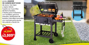 DelSol Asador de carbón best home oferta