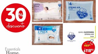 DelSol Almohada spring air oferta