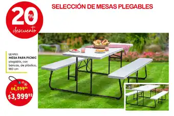 DelSol Mesa para picnic oferta