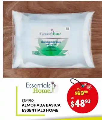 DelSol Almohada básica essentials home oferta