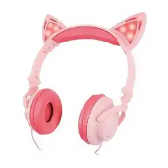 El Bodegón Audífonos para niña misik orejas led mh660 oferta