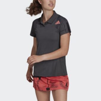 Playera polo club para tenis estampada