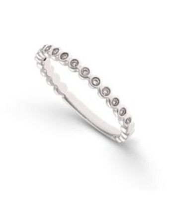 Joyerías Bizzarro Churumbela de oro blanco 14k con 10 pt de diamante oferta
