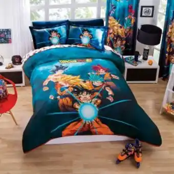 Edredón lavable con fundas dragon ball super