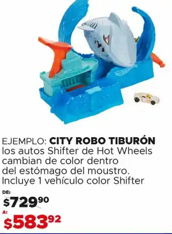 City Robo Tiburón