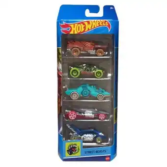 Juguetibici Hot wheels paquete de 5 - street beasts 1806 oferta