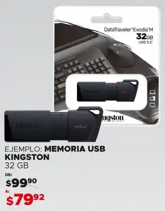 Woolworth Memoria USB Kingston 32GB oferta