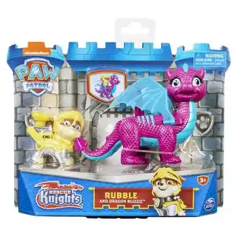 Juguetrón Spin master paw patrol cachorros caballeross rubble y blizzie 6063149 oferta