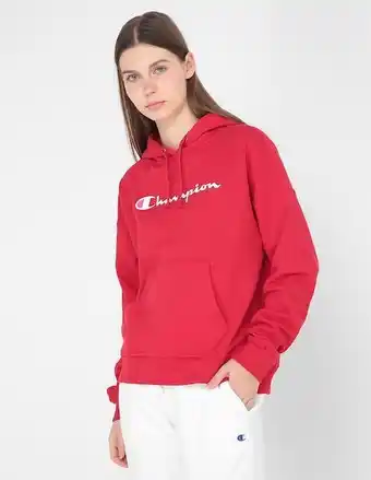 Sudadera champion roja mujer online