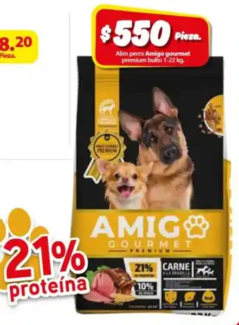 Zorro Alim Perro Amigo Gourmet Permium bulto 1-22kg oferta