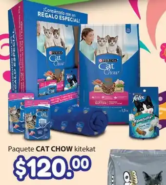 Paquete Cat Chow Kitekat